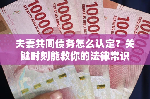 济南夫妻共同债务怎么认定？关键时刻能救你的法律常识