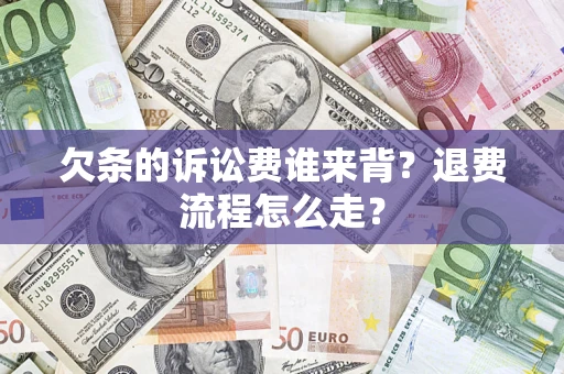济南欠条的诉讼费谁来背？退费流程怎么走？